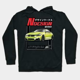 bmw m3 f80 green Hoodie